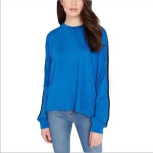 Buffalo David Bitton Blue Long Sleeve Top